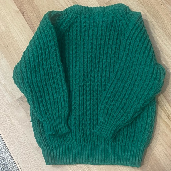Hackett & Turpin  Irish 100% New Wool  Kids Sweate Sz 30 - Picture 2 of 8